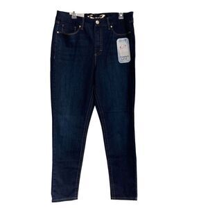 SEVEN7 Women’s Dark Wash Jeans Size 16 High Rise Stretch New With Tags